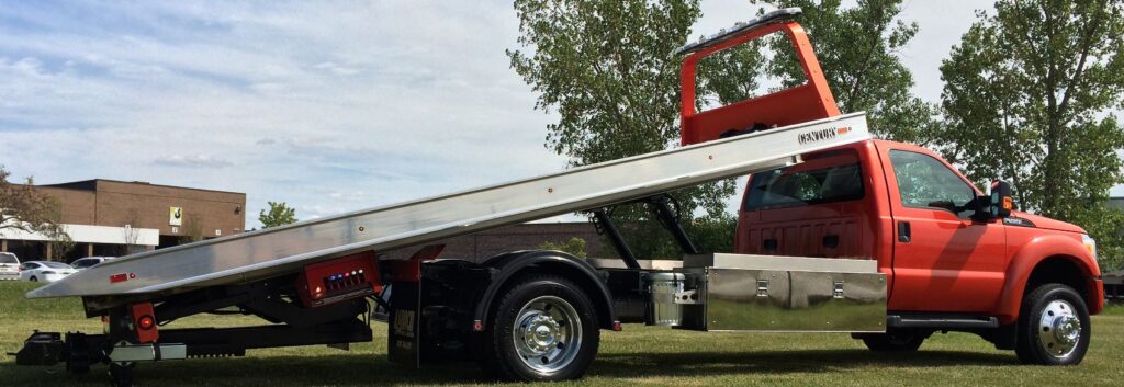 Flatbed Tow Truck